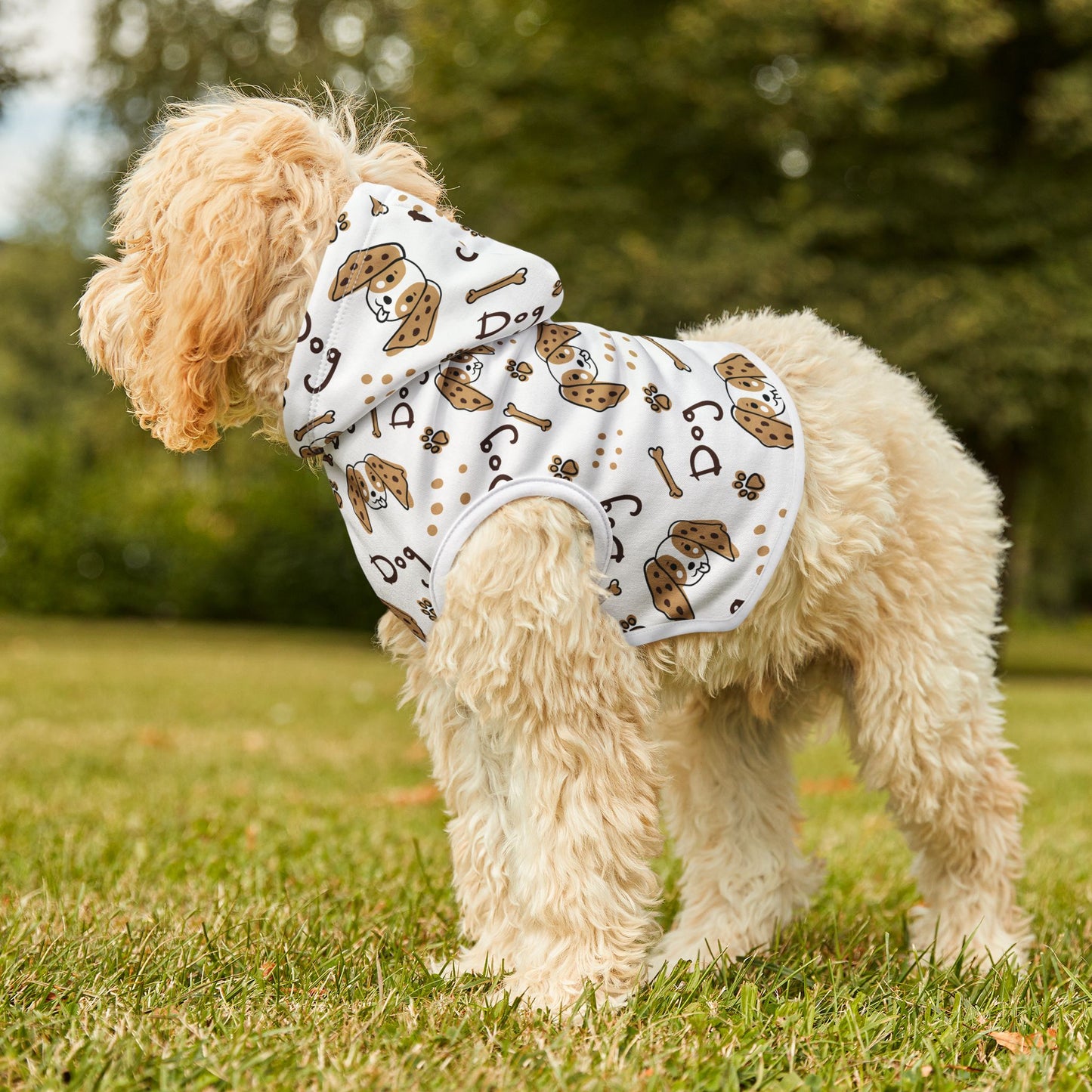 Dog Print Pet Hoodie