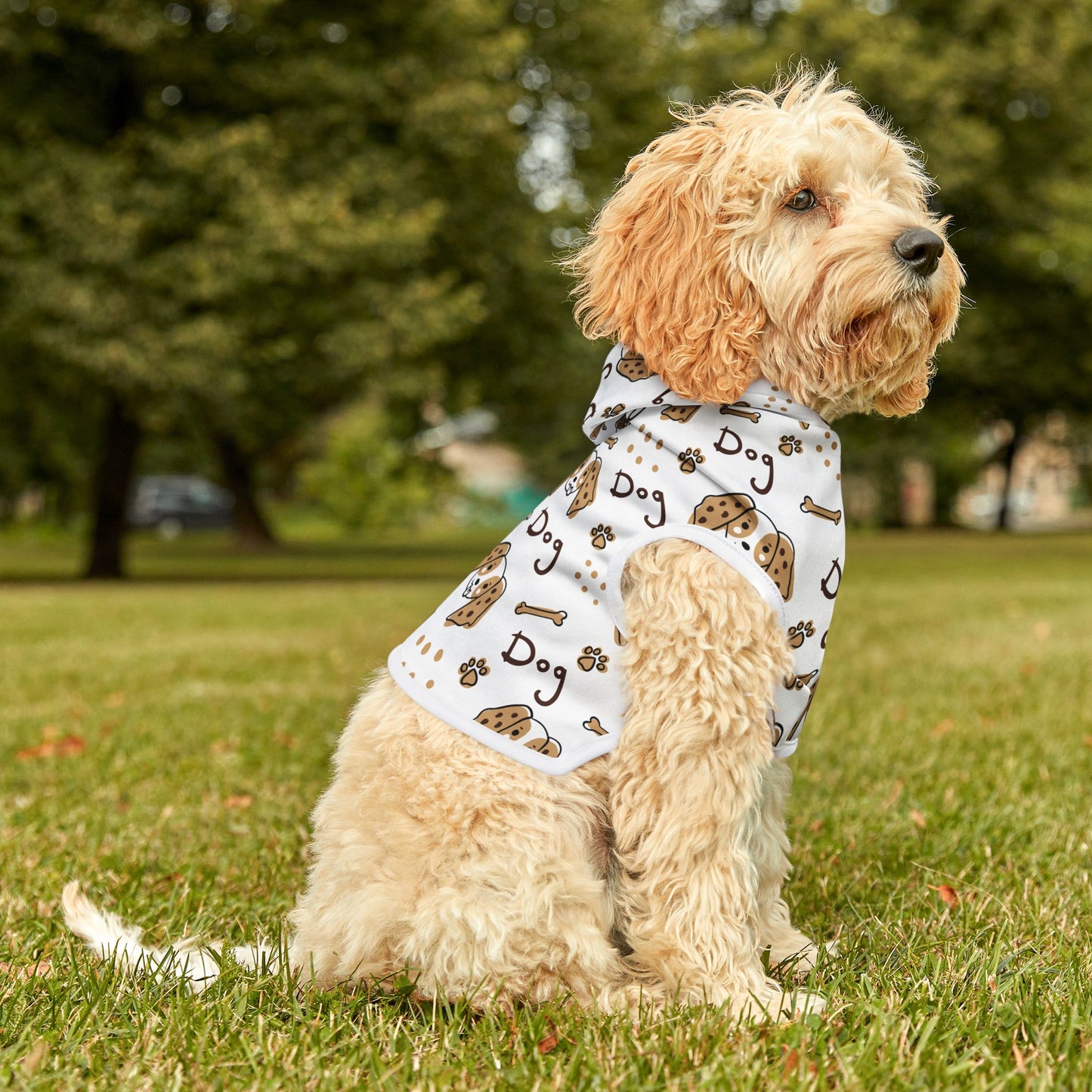 Dog Print Pet Hoodie