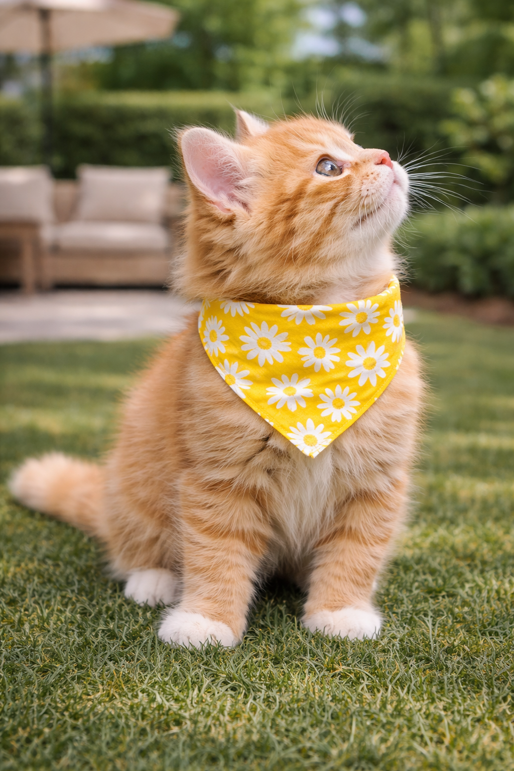 Daisy Sunshine Pet Bandana